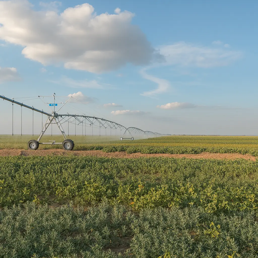 Лаборатория анализирует содержание белка в соевом шроте